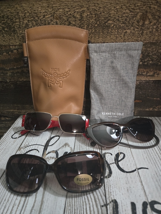 MCM Accessories - MCM Kenneth Cole Fossil Sunglasses Bundle 3 Pairs NEW w/ Cases Shown